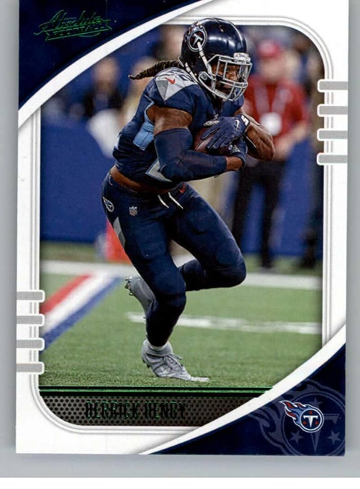 2020 Panini Absolute Derrick Henry #89 Tennessee Titans