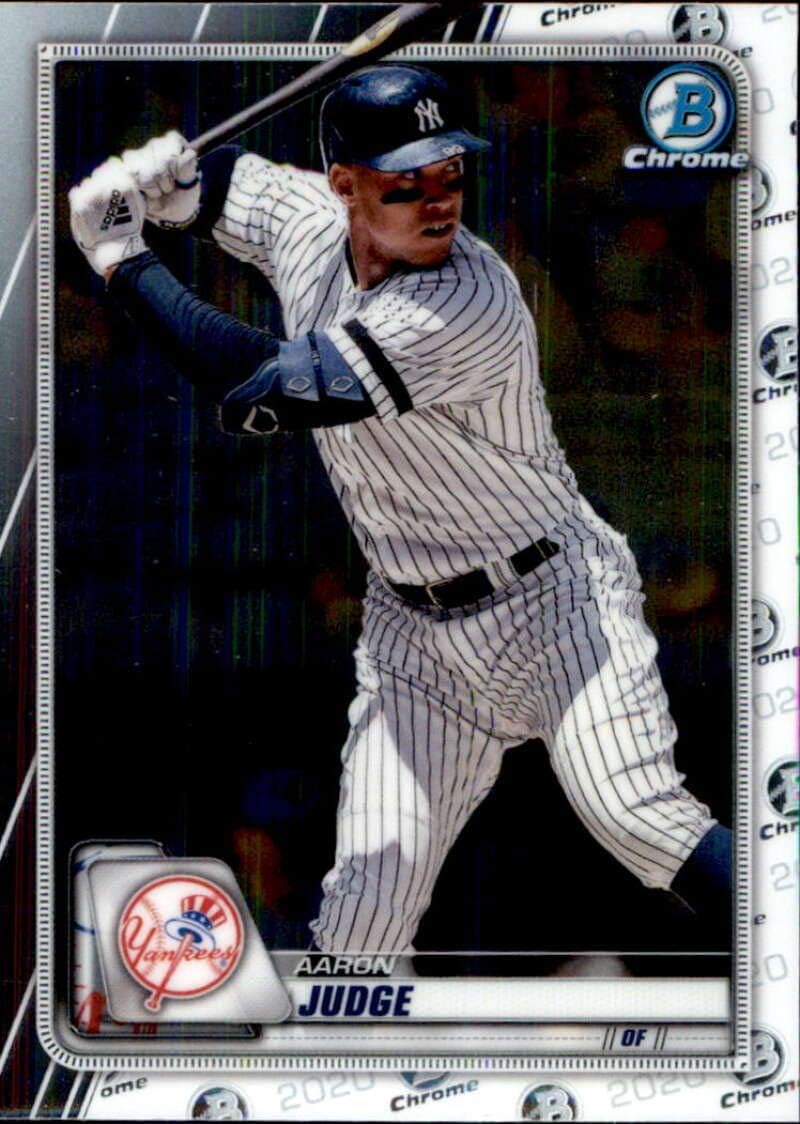 2020 Bowman Chrome Aaron Judge #13 New York Yankees