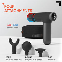 Load image into Gallery viewer, Sharper Image PowerBoost Pro Plus Hot and Cold Compact Body Massager
