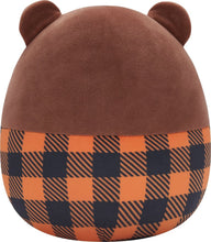 Load image into Gallery viewer, Squishmallows 16&quot; Omar Harvest Squad Brown Bear in Jacket
