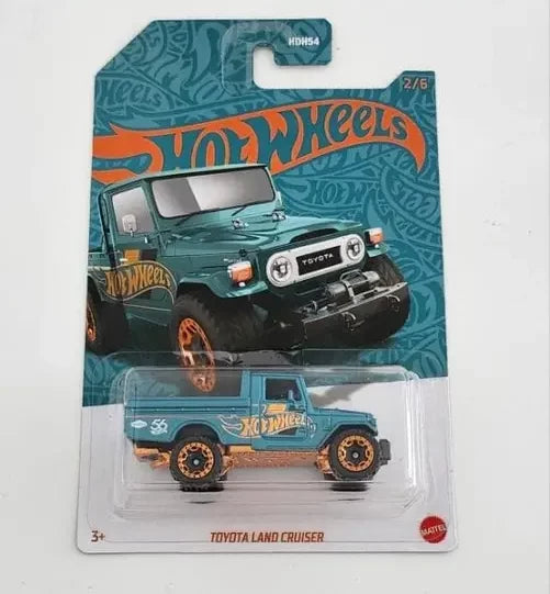 Hot Wheels 56th Pearl and Chrome - 2024 Die-Cast Toyota Land Cruiser Green SUV Car 2/6