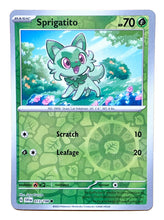 Load image into Gallery viewer, Scarlet and Violet Scarlet &amp; Violet Reverse Holo - 013 Sprigatito
