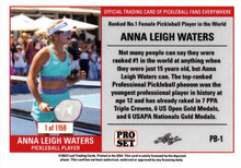 Load image into Gallery viewer, Leaf Rookie Pro Set Anna Leigh Waters #PR-1
