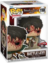 Load image into Gallery viewer, Funko Pop! Attack on Titan #1169 Battle Levi AE Exclusive
