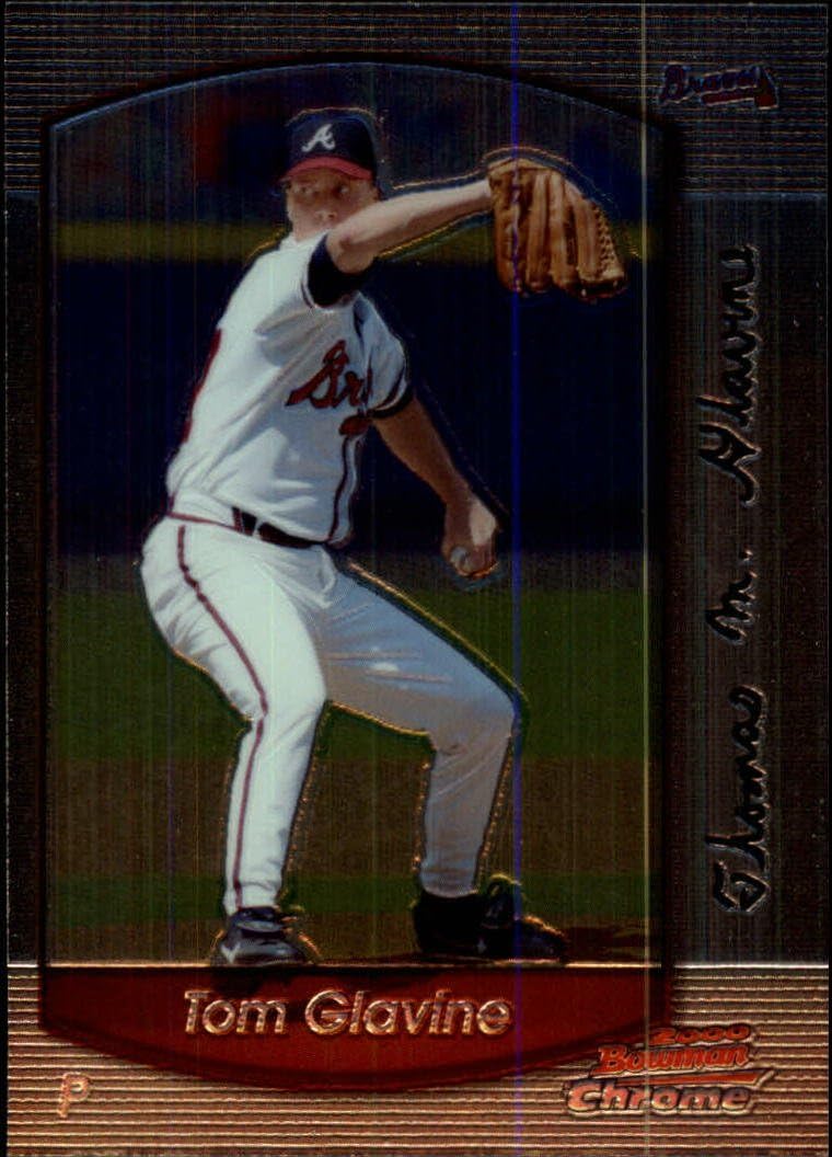 2000 Bowman Chrome Tom Glavine #125