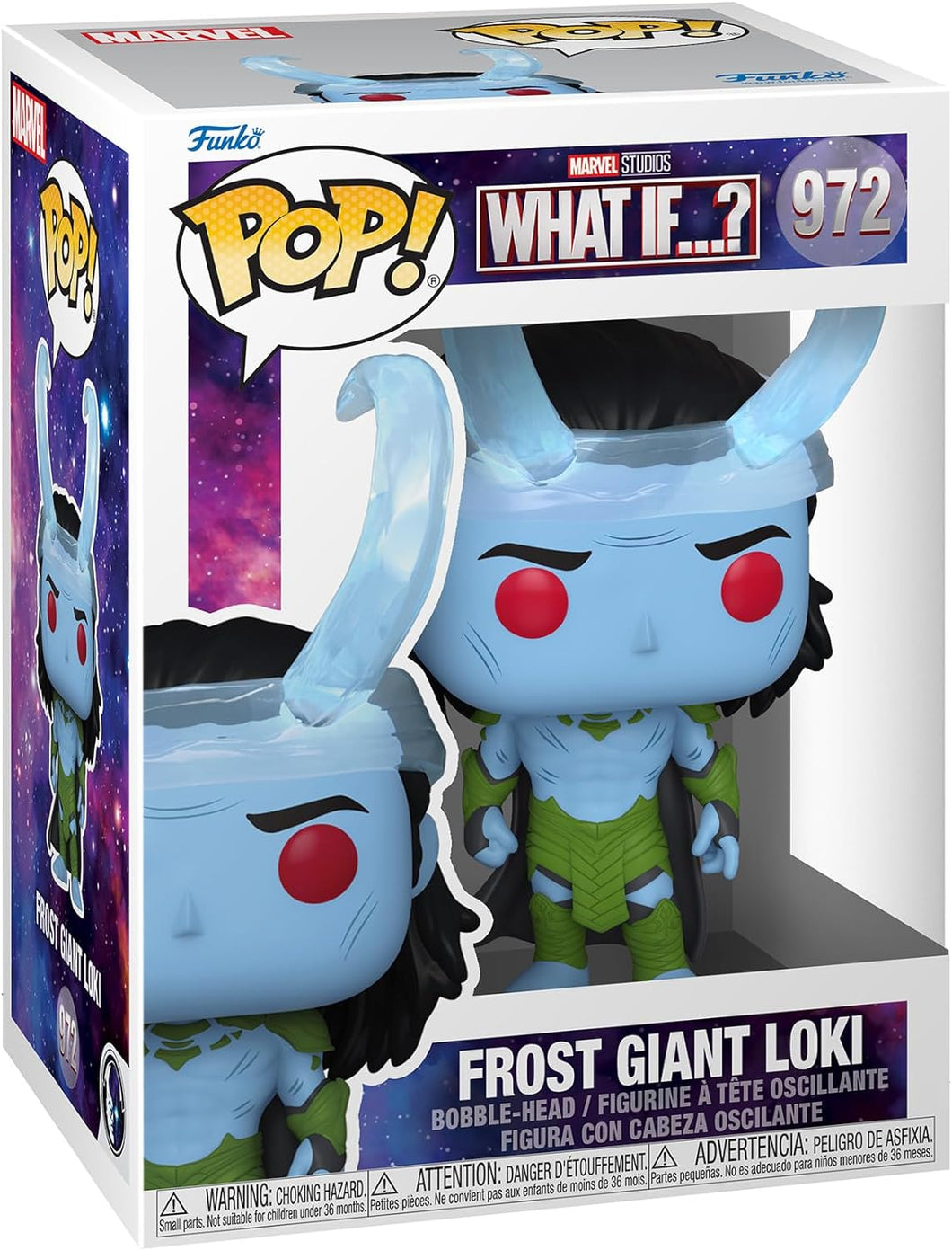 Funko POP Marvel What If Frost Giant Loki #972 Vinyl Collectible Figure