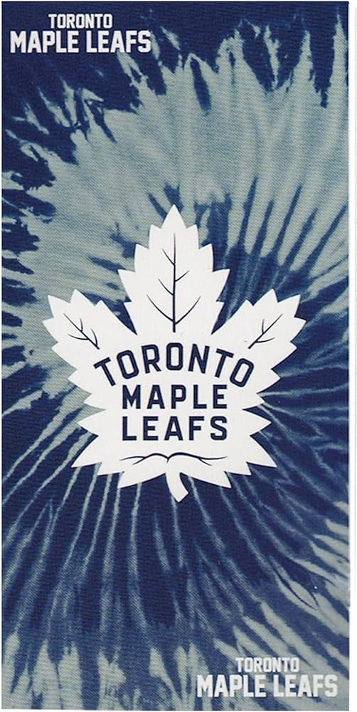 Toronto Maple Leafs Psychedelic Beach Towel 30