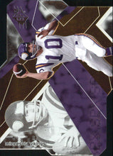 Load image into Gallery viewer, FRAN TARKENTON 2008 SPX FOOTBALL #7 DIE/CUT Minnesota Vikings
