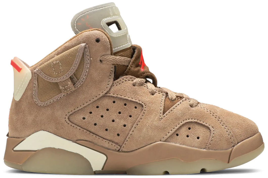 Travis Scott x Air Jordan 6 Retro PS 'British Khaki' 3y / 4.5W