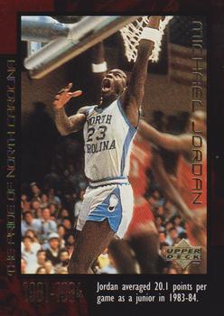 1999 Upper Deck Michael Jordan Career Collection The Pride of North Carolina #10