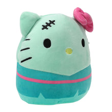 Load image into Gallery viewer, Squishmallows Hello Kitty Wearing Frankenstein Costume 6.5&quot; 2023 Sanrio Halloween Collection Stuffed Plush
