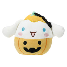 Load image into Gallery viewer, Squishmallows Cinnamoroll Wearing Pumpkin Costume 6.5&quot; 2023 Sanrio Halloween Collection Stuffed Plush
