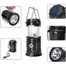 将图片加载到图库查看器，Lanterns, Rechargeable Led Camping Lantern, Solar Lantern Flashlights Charging for Phone
