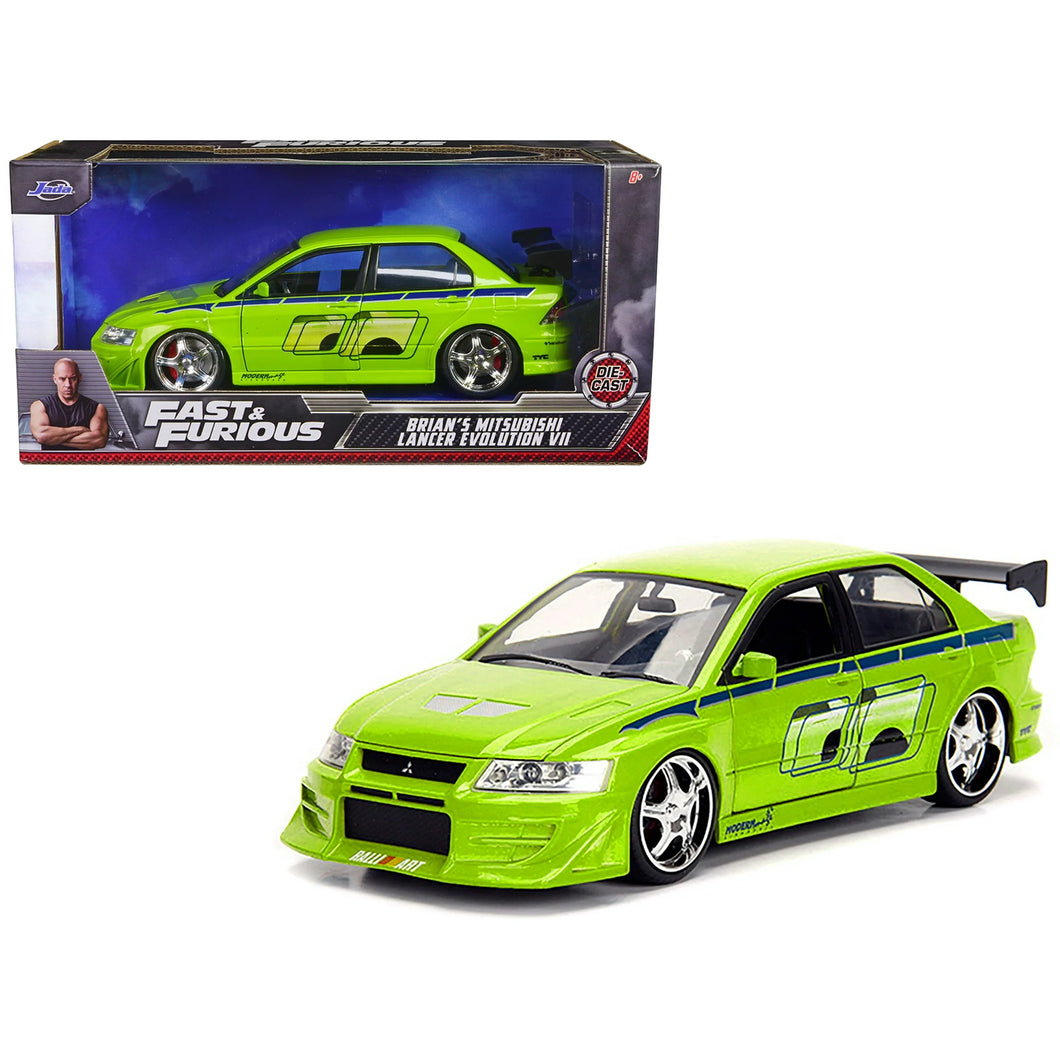 Jada 1:24 Fast & the Furious Brian's Mitsubishi Lancer Evolution VII