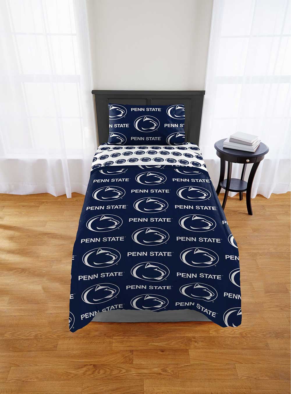 Penn State Nittany Lions Rotary Bed In Bags - Assorted Size