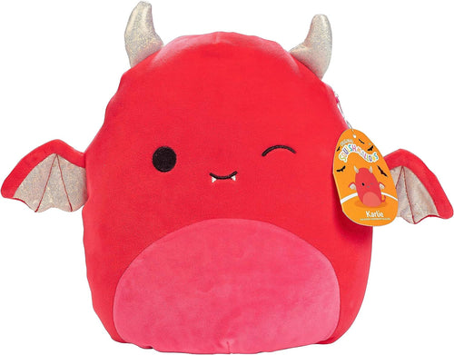 Squishmallows Karlie the Devil Bat Winking Eye with Gold Shimmering Horns & Wings 12