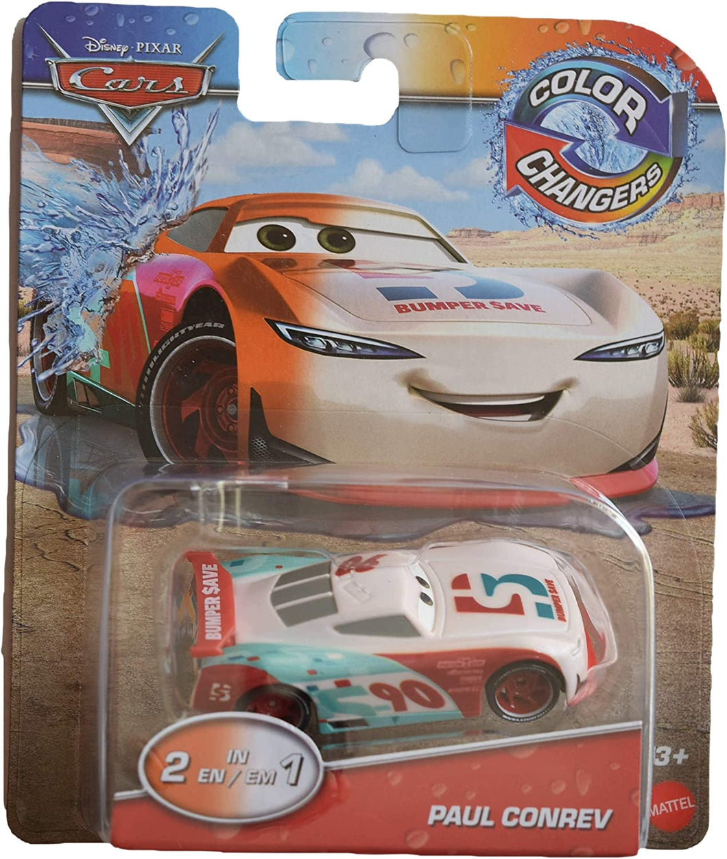Disney Cars Pixar Color Changers Paul Conrev
