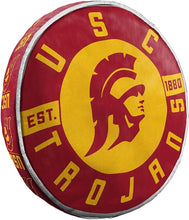 Load image into Gallery viewer, NCAA USC Trojans 15&quot; Cloud Pillow
