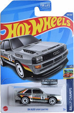 Load image into Gallery viewer, Hot Wheels &#39;84 Audi Sport quattro Rally Champs 1/5 180/250
