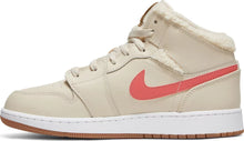 Load image into Gallery viewer, Jordan 1 Mid Utility Fleece Pearl White 4Y / 5.5W
