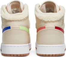 Load image into Gallery viewer, Jordan 1 Mid Utility Fleece Pearl White 4Y / 5.5W
