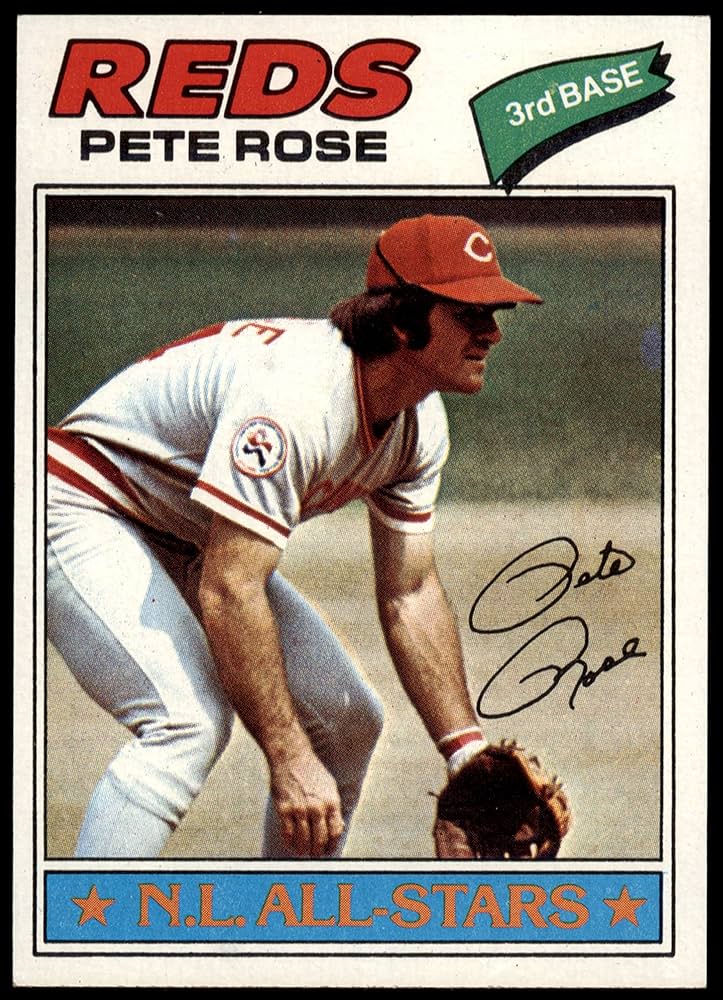 1977 Topps Pete Rose #450 Cincinnati Reds