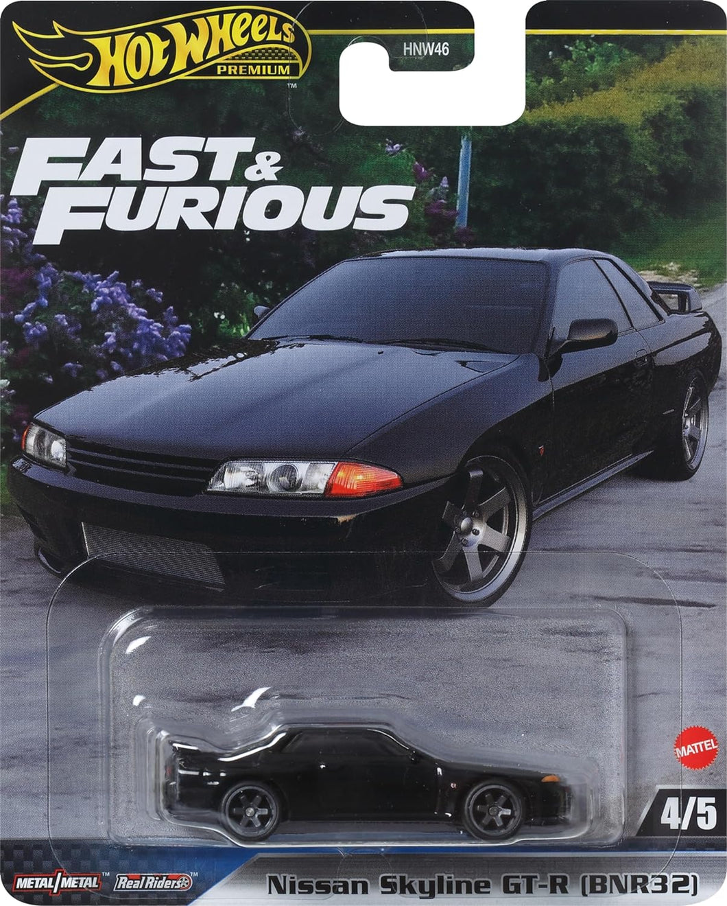 Hot Wheels 2024 Premium HYP69 Fast & Furious Nissan Skyline GT-R BNR32