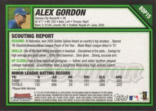 Load image into Gallery viewer, 2007 Bowman Draft Picks &amp; Prospects  #BDP15 - Alex Gordon UER - Kansas City Royals
