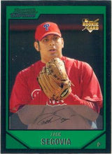 Load image into Gallery viewer, 2007 Bowman Draft Picks &amp; Prospects #BDP16 - Zack Segovia - Philadelphia Phillies
