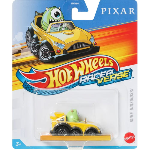Hot Wheels Racer Verse Die-Cast Vehicle with Mike Wazowski - walk-of-famesports