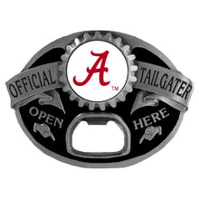 将图片加载到图库查看器，NCAA Team Tailgater Belt Buckle Bottle Opener - Assorted Teams Choose Your
