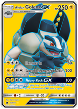 Load image into Gallery viewer, Sun and Moon Crimson Invasion - 102 Alolan Golem GX
