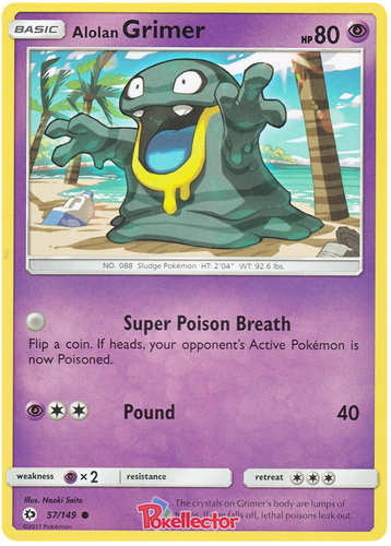 Sun and Moon Sun & Moon - 057 Alolan Grimer