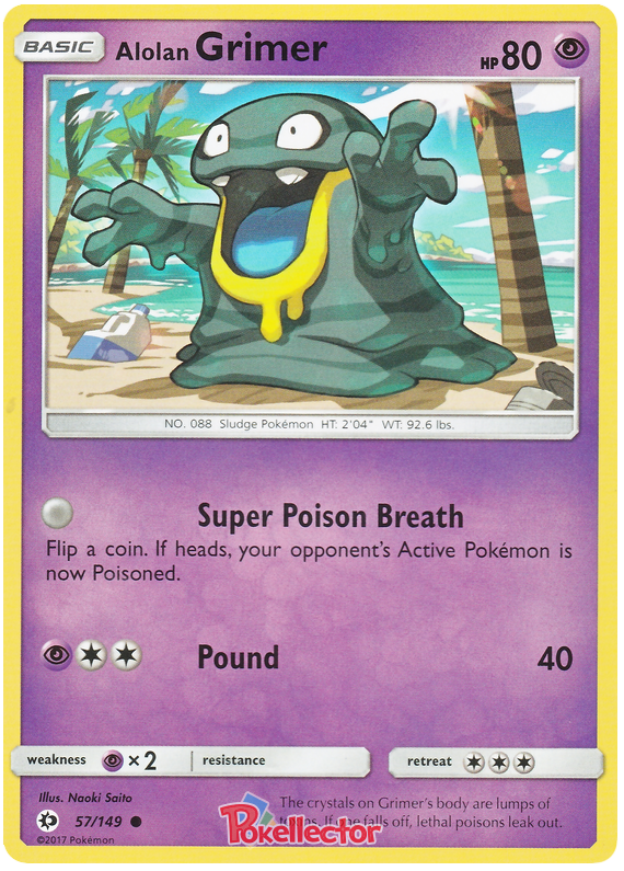Sun and Moon Sun & Moon - 057 Alolan Grimer