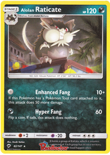 Load image into Gallery viewer, Sun and Moon Burning Shadows - 082 Alolan Raticate
