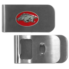 将图片加载到图库查看器，NCAA Team Money Clip Bottle Opener - Assorted Teams Choose Your

