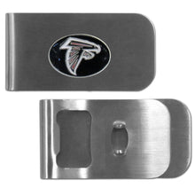 将图片加载到图库查看器，NFL Team Money Clip Bottle Opener - Assorted Teams Choose Your
