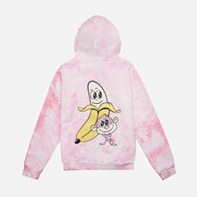 Load image into Gallery viewer, Bananas Monkey 2 DYE 4 Men&#39;s Hoodie Ac family Heavyweight Pink
