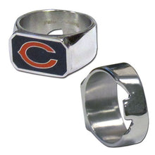 将图片加载到图库查看器，NFL Official Team Ring/Bottle Opener - Assorted Team Choose your
