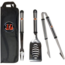 将图片加载到图库查看器，NFL Team 3 Piece Steel BBQ Set - Assorted Teams Choose Your
