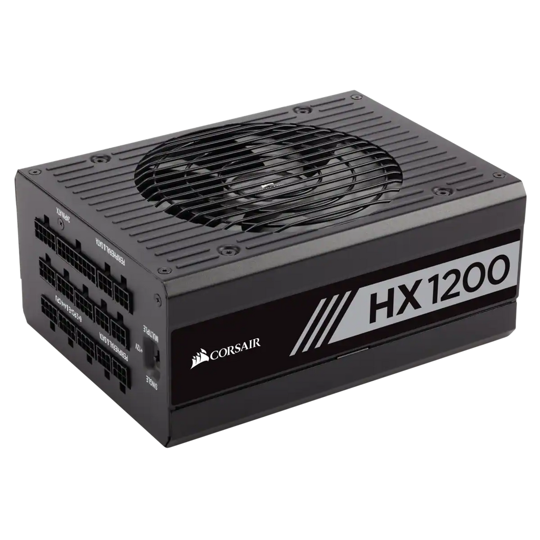 HX Series HX1200 — 1200 Watt 80 PLUS PLATINUM Certified Fully Modular PSU (Open Box/Like New)