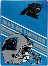 Load image into Gallery viewer, NFL Team Raschel Throw 60&quot;x80&quot; Assorted Teams Choose Your
