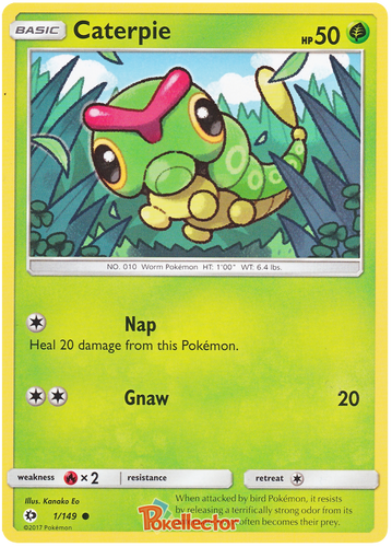 Sun and Moon Sun & Moon - 001 Caterpie