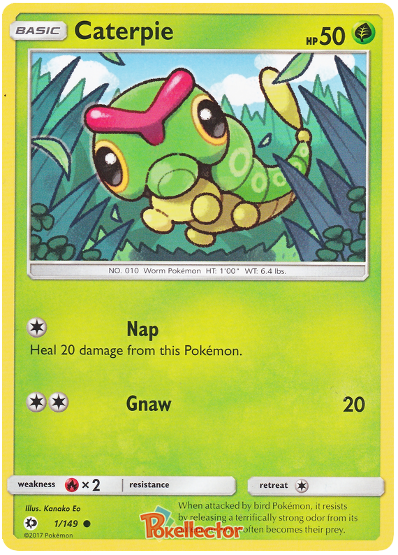 Sun and Moon Sun & Moon - 001 Caterpie