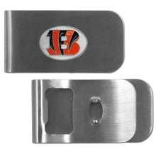 将图片加载到图库查看器，NFL Team Money Clip Bottle Opener - Assorted Teams Choose Your
