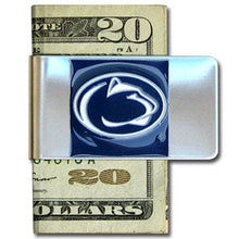 Load image into Gallery viewer, NCAA Team Stainless Steel Money Clip - Choose Yours

