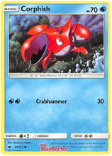 Load image into Gallery viewer, Sun and Moon Crimson Invasion - 024 Corphish
