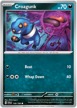 Load image into Gallery viewer, Scarlet and Violet Scarlet &amp; Violet - 130 Croagunk
