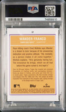 Load image into Gallery viewer, 2022 Topps Brooklyn Collection #37 Wander Franco Chartreuse RC /99 PSA 10
