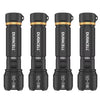 Duracell Hybrid Flashlight, 1500 Lumens, 4 ct